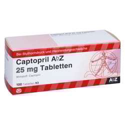 Captopril AbZ 25 mg