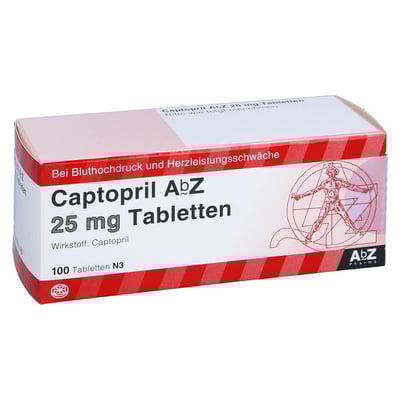 Captopril AbZ 25 mg