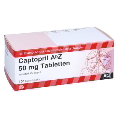 Captopril AbZ 50 mg