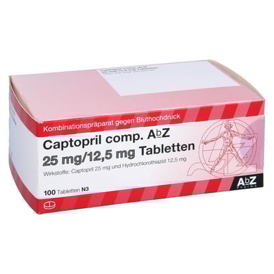 Captopril comp. AbZ 25 mg/12,5 mg