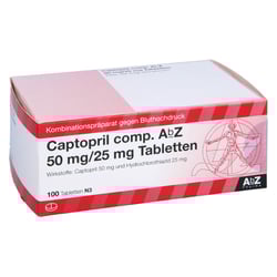 Captopril comp. AbZ 50 mg/25 mg