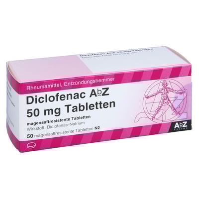 Diclofenac AbZ 50 mg