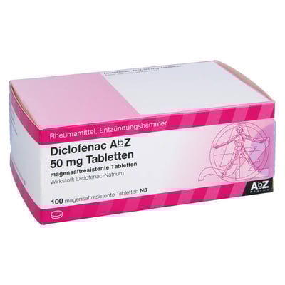Diclofenac AbZ 50 mg