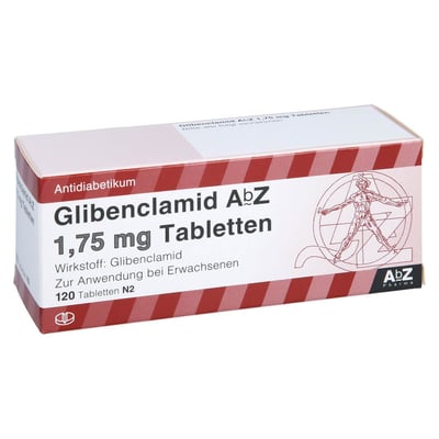 Glibenclamid AbZ 1,75 mg