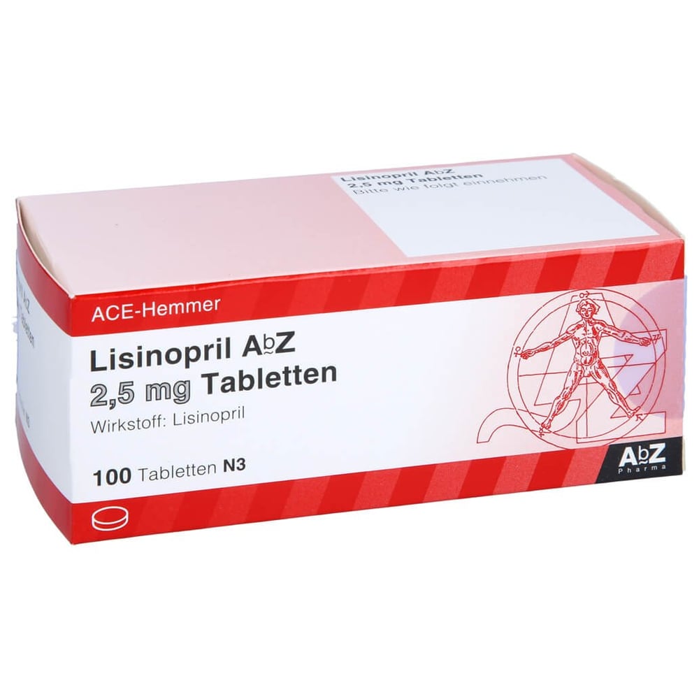 Lisinopril AbZ 2,5 mg