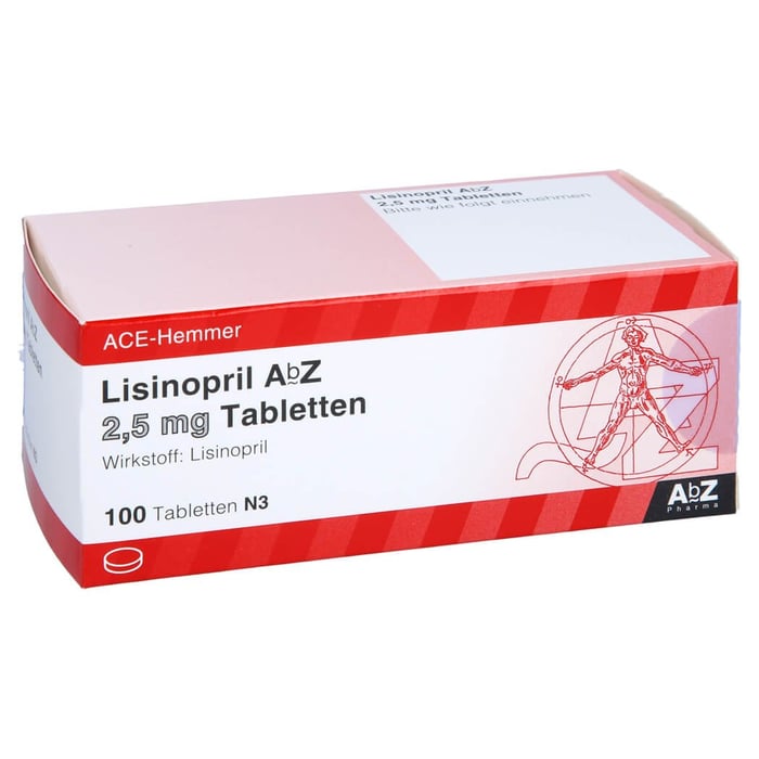 Lisinopril AbZ 2,5mg