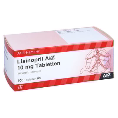 Lisinopril AbZ 10 mg