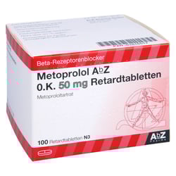 Metoprolol AbZ O.K. 50 mg retard