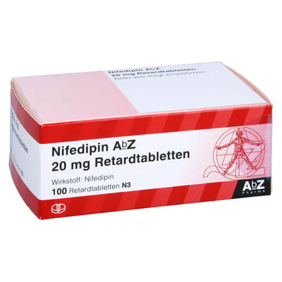 NIFEDIPIN AbZ 20 mg Retardtabletten