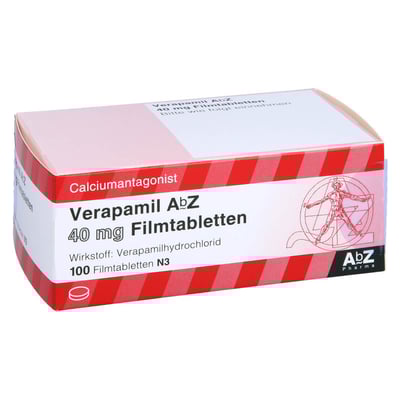 Verapamil AbZ 40 mg
