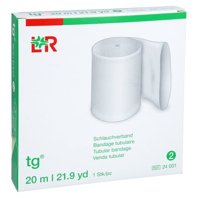 Tg Schlauchverband Größe 2 20 m weiß Produktbild 1