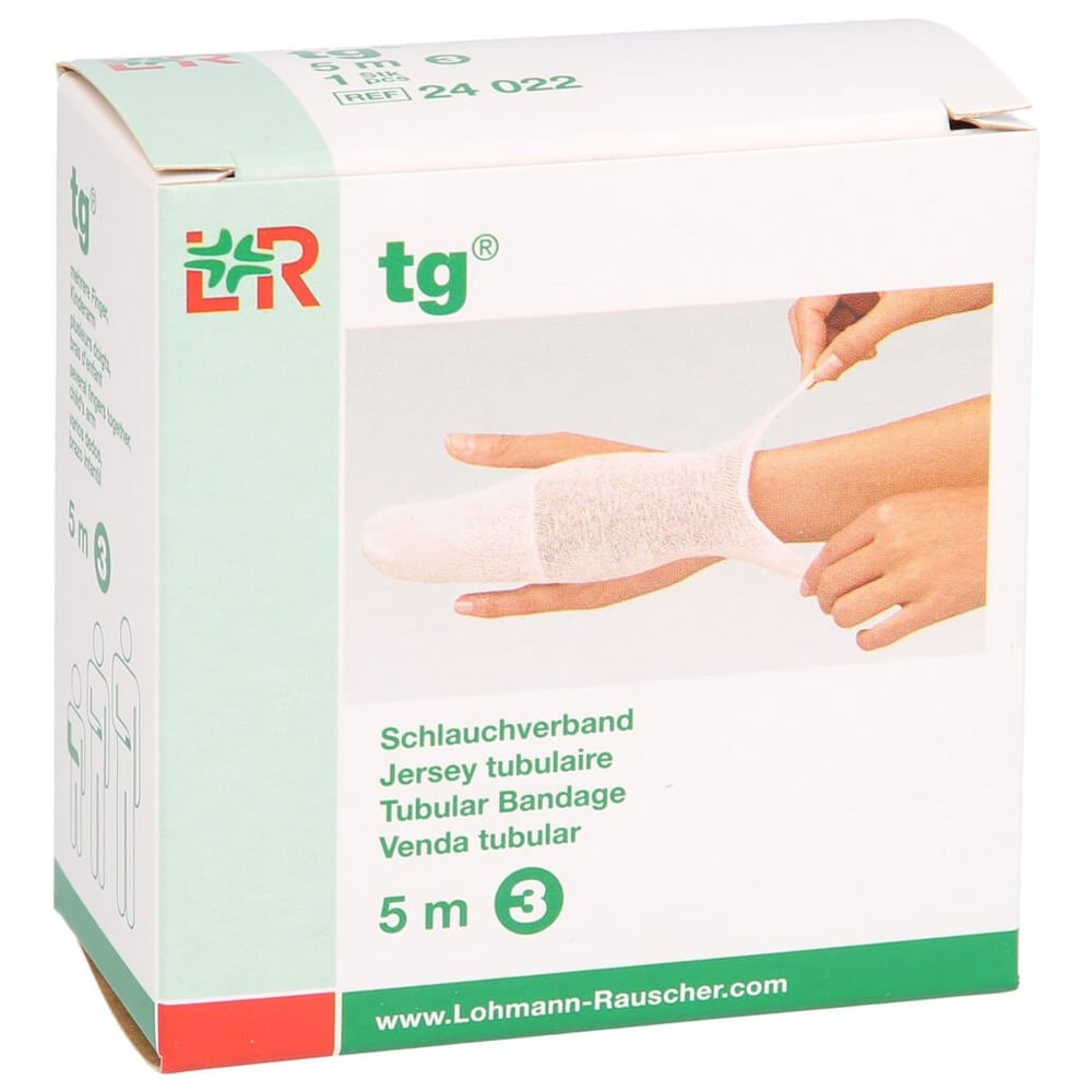 Tg Schlauchverband Gr.3 5 m weiß