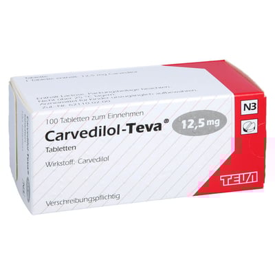 Carvedilol-Teva 12,5 mg