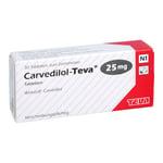 Carvedilol-Teva 25 mg