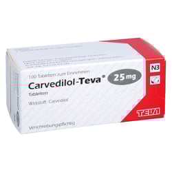Carvedilol-Teva 25 mg
