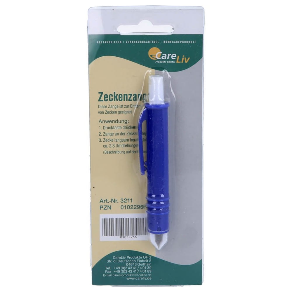 Zeckenzange Kunststoff