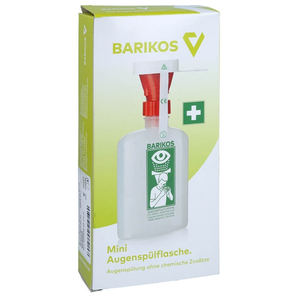 Augenspülflasche Barikos Mini m.ster.Flüssigkeit