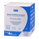 Schlitzkompressen steril 10x10 cm 8-fach