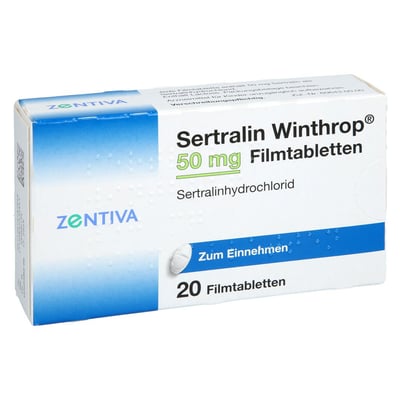 Sertralin Winthrop 50 mg Produktbild 1