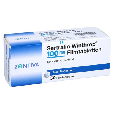 Sertralin Winthrop 100 mg