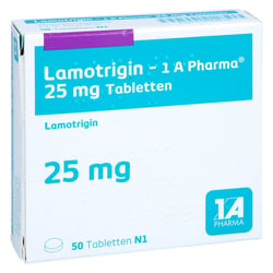 Lamotrigin-1A Pharma 25 mg