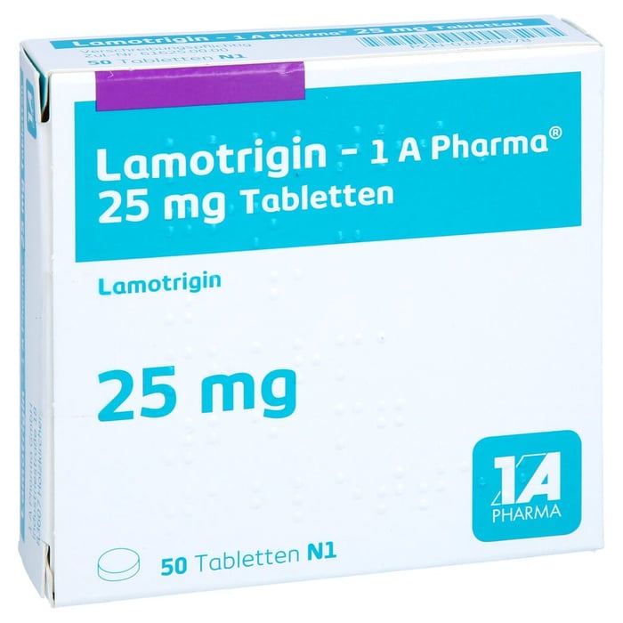 Lamotrigin-1A Pharma 25mg