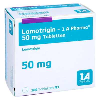 Lamotrigin-1A Pharma 50 mg Produktbild 1