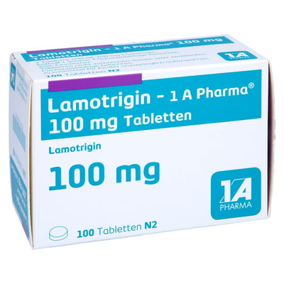 Lamotrigin-1A Pharma 100 mg Produktbild 1