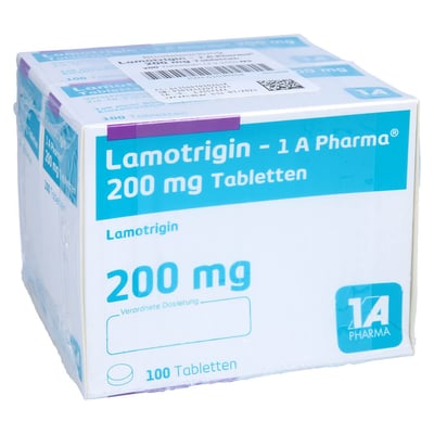 Lamotrigin-1A Pharma 200 mg Produktbild 1