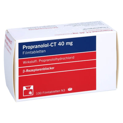 Propranolol-CT 40 mg Produktbild 1
