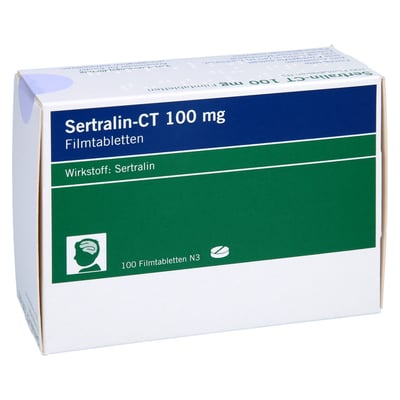 Sertralin - CT 100mg Filmtabletten Produktbild 1