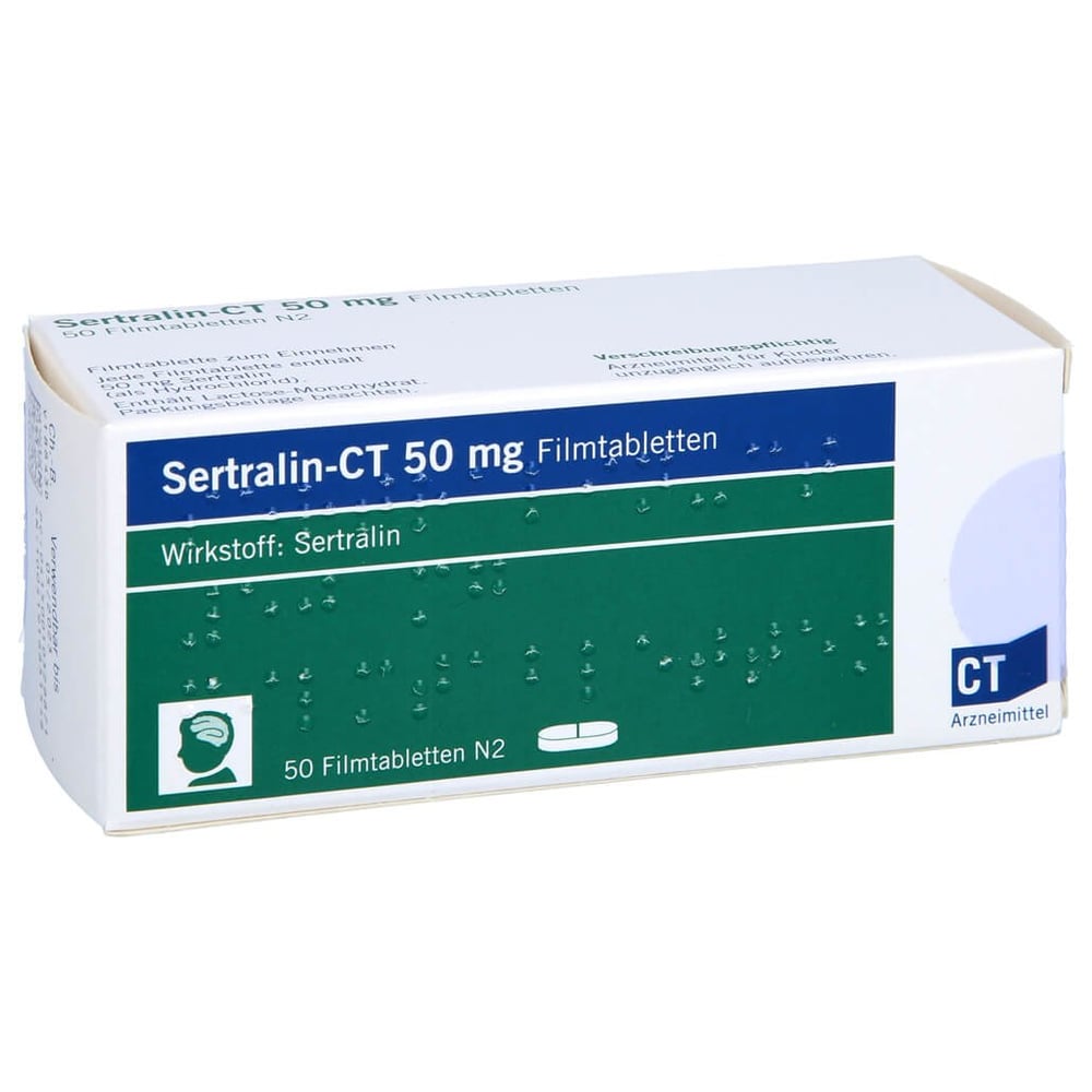 Sertralin - CT 50mg Filmtabletten