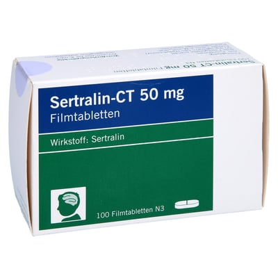 Sertralin - CT 50mg Filmtabletten