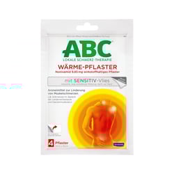 ABC Wärme-Pflaster mit Sensitiv-Vlies 9,85 mg