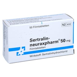 Sertralin-neuraxpharm 50 mg