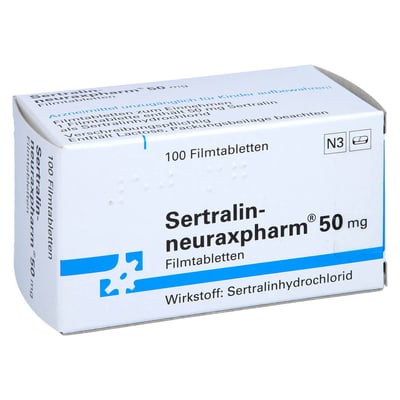 Sertralin-neuraxpharm 50 mg