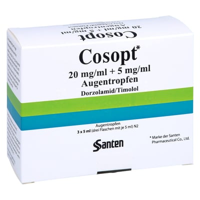 Cosopt 20mg/ml+5mg/ml