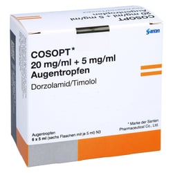 Cosopt 20mg/ml+5mg/ml