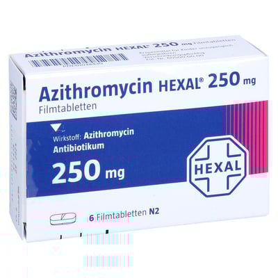 Azithromycin HEXAL 250 mg