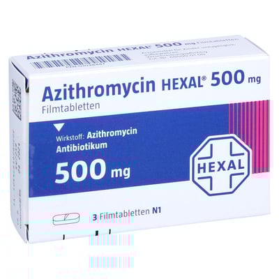 Azithromycin HEXAL 500 mg