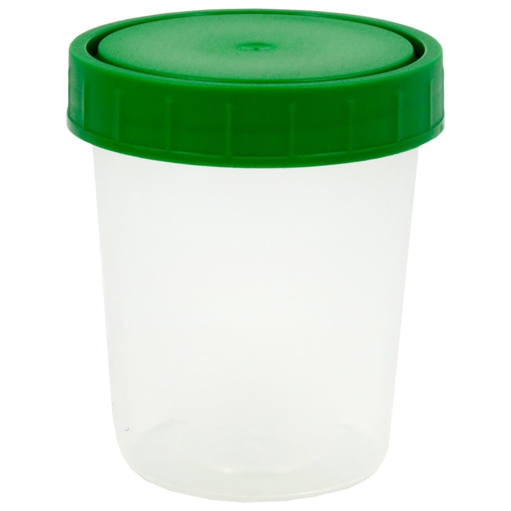 Urinbecher mit Schraubdeckel