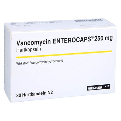 Vancomycin Enterocaps 250 mg Produktbild 1