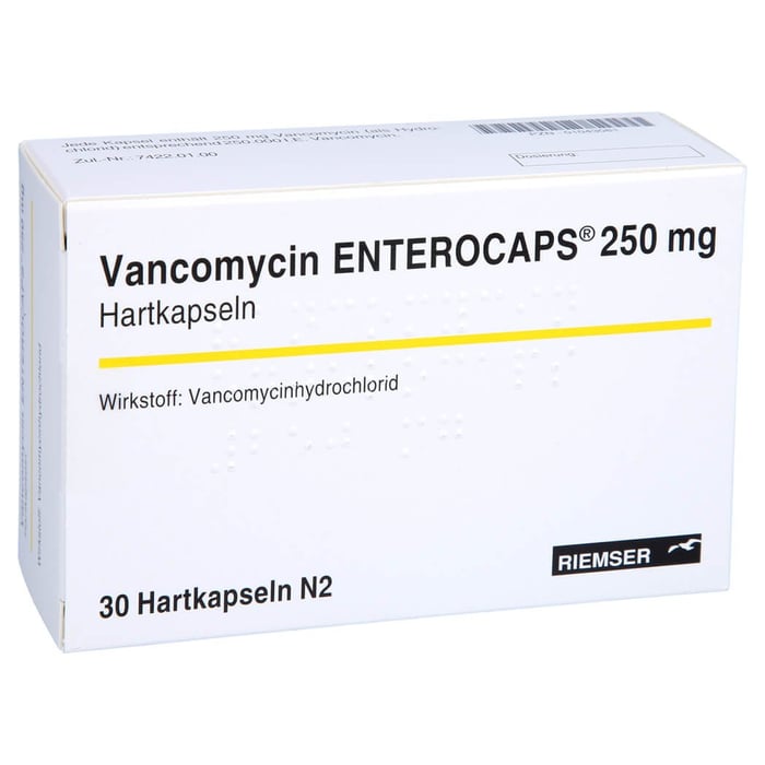 Vancomycin Enterocaps 250mg