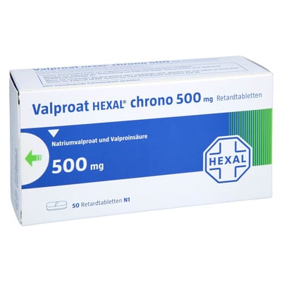 Valproat HEXAL chrono 500 mg