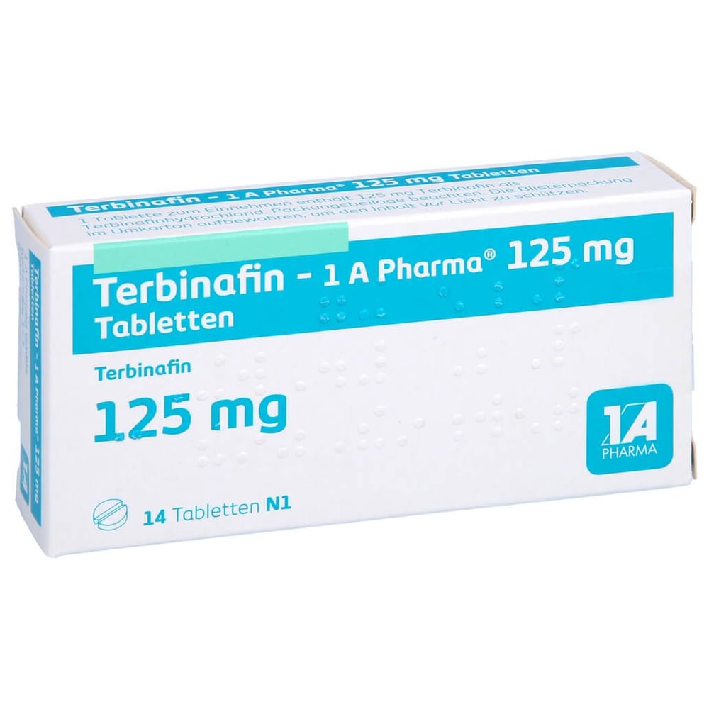 Terbinafin - 1A Pharma 125mg Tabletten