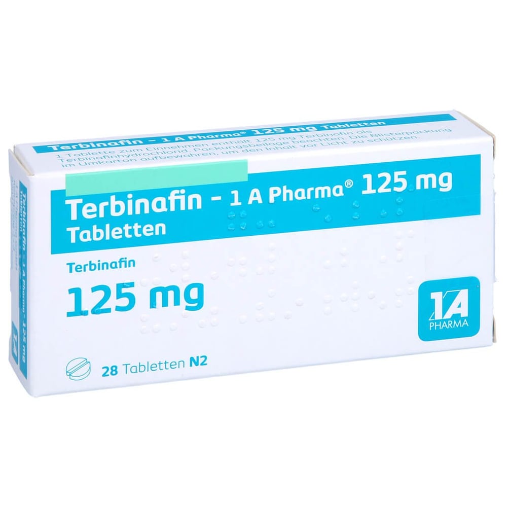 Terbinafin - 1A Pharma 125mg Tabletten