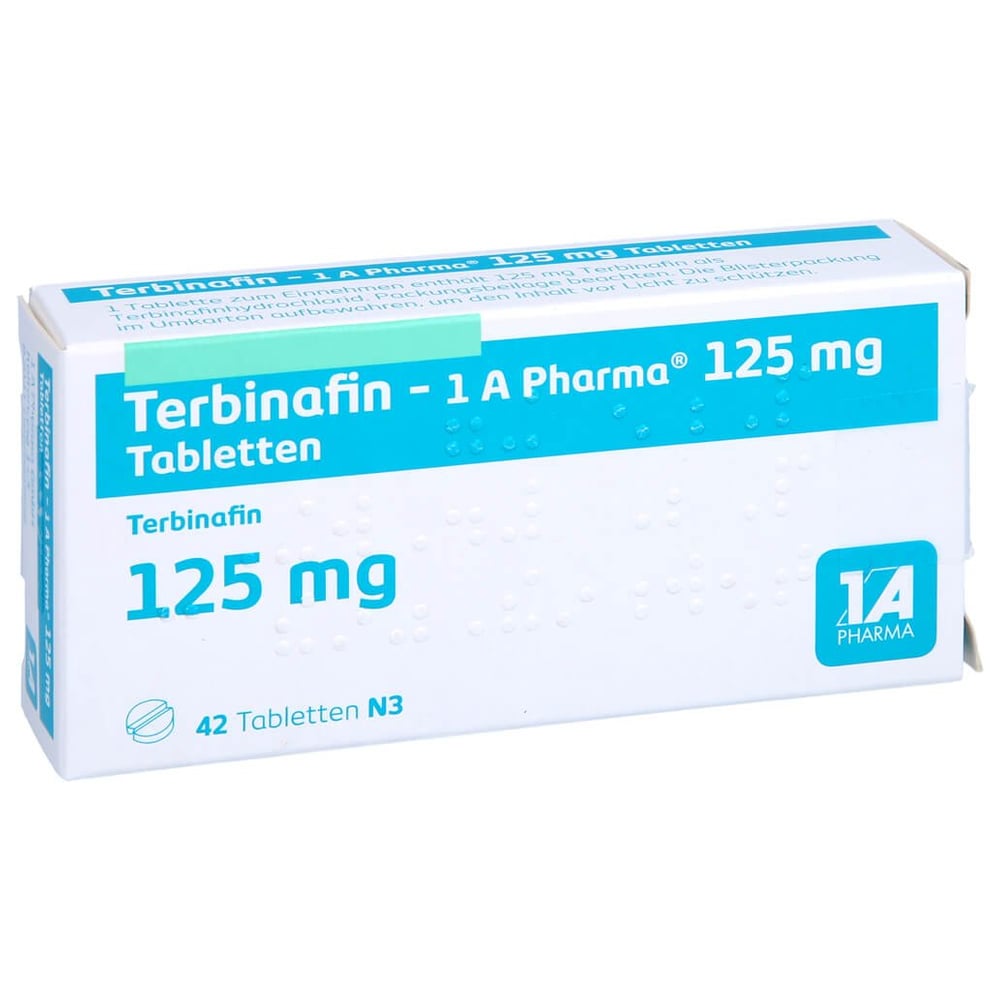 Terbinafin - 1A Pharma 125mg Tabletten