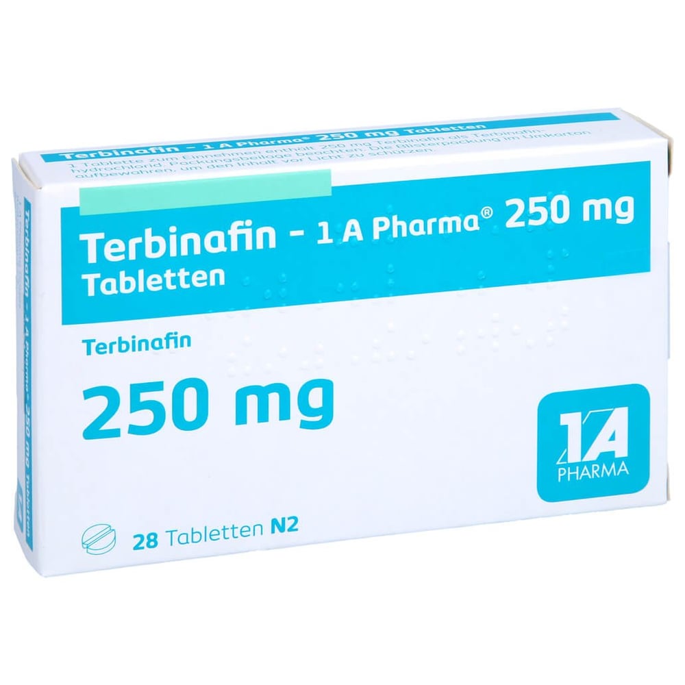 Terbinafin - 1A Pharma 250mg Tabletten
