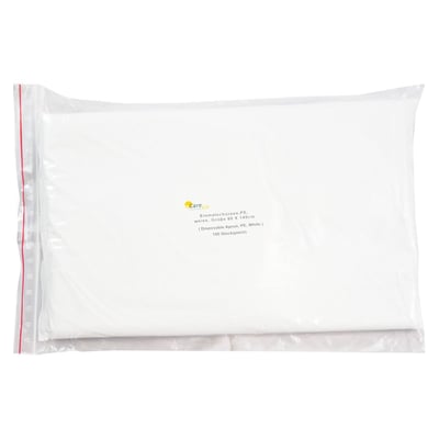 Einmal Schürzen PE weiß 140cm