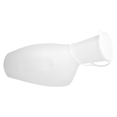 Urinflasche Kst. Männer runde Form 1000ml milchig